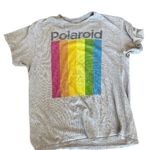 Vintage Polaroid Gray Tee